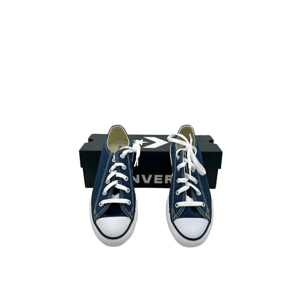 Converse Chuck Taylor All Star Core Kids Size 1 Low Top Canvas Sneakers Lace Up